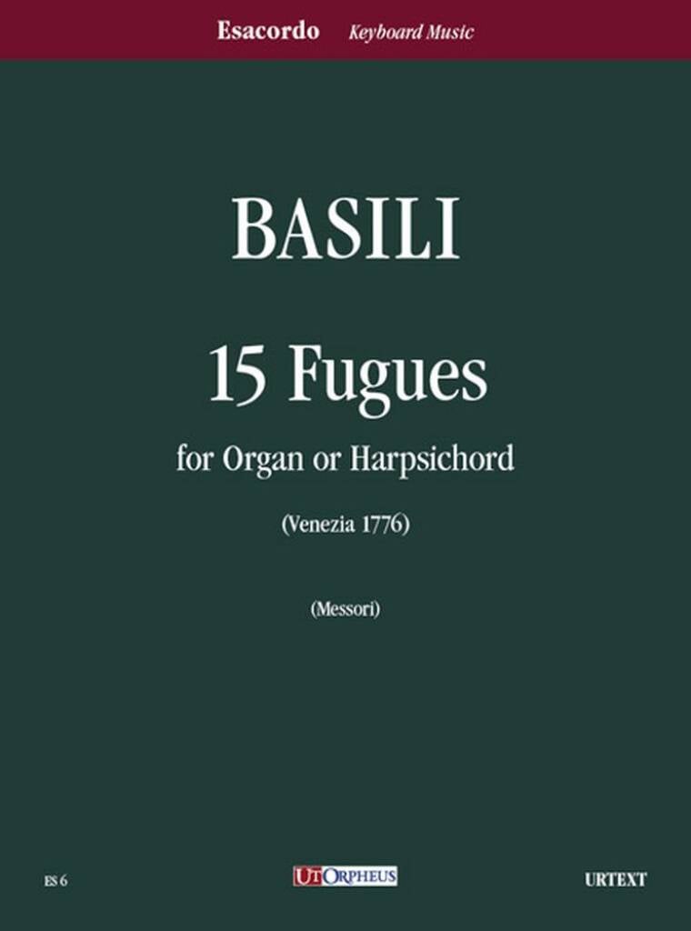15 Fugues (Venezia 1776) for Organ or Harpsichord